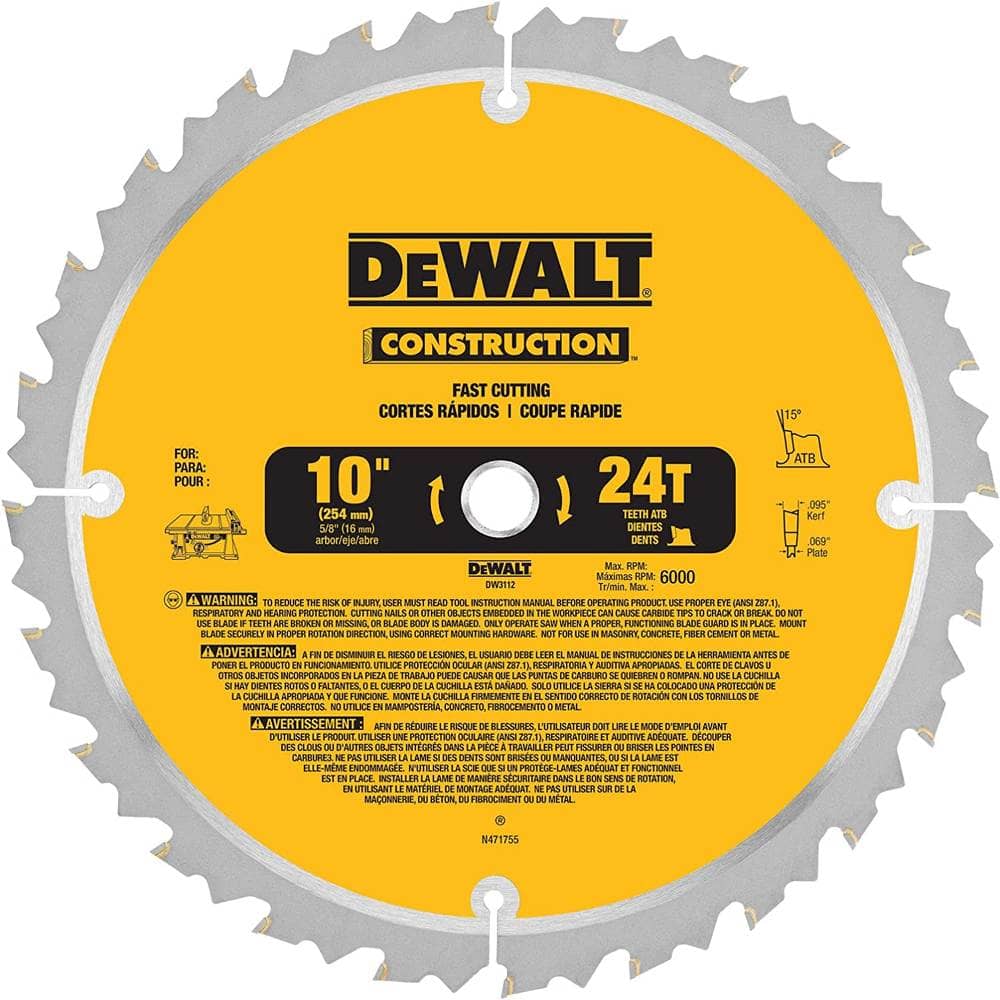 24 tooth saw blade