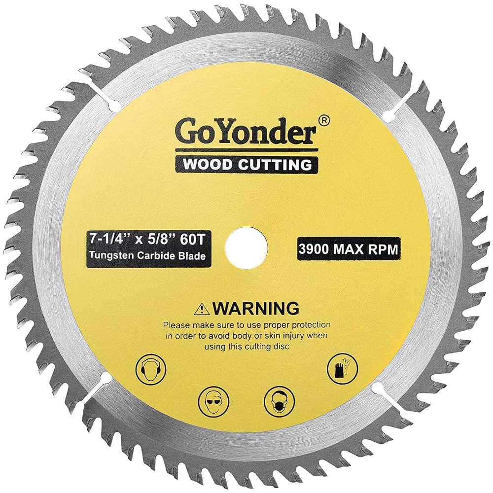 GoYonder 7.25 Inch Circular Saw Blade